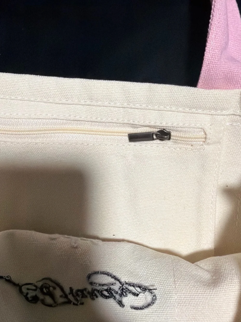 Ed hardy pink mini tote bag